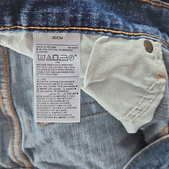 Men's EUC 36*34 Stretchy Jeans Old Navy - Picture 4 of 8